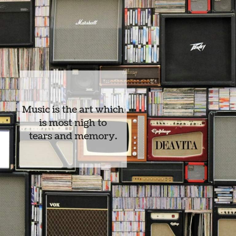 Music is art short quotes and cool sayings