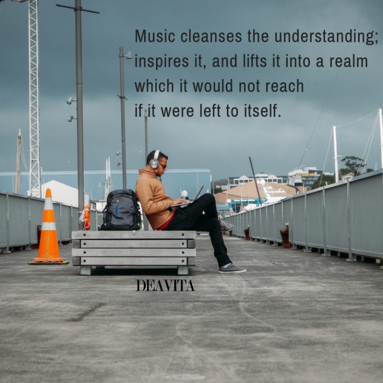 Music quotes and inspiring thoughts about art