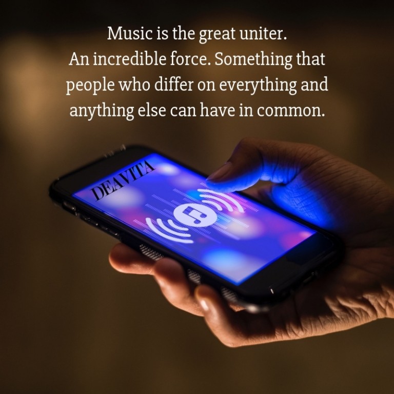 Music uniting force and power inspirational quotes