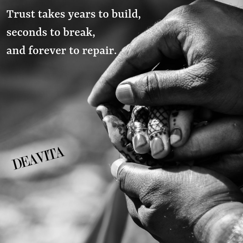 Short life quotes and wise sayings trust takes years to build