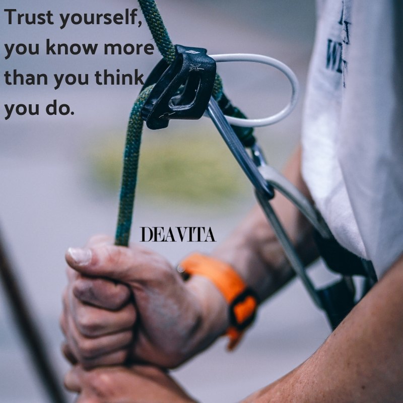 Trust yourself short motivational and positive quotes with photos