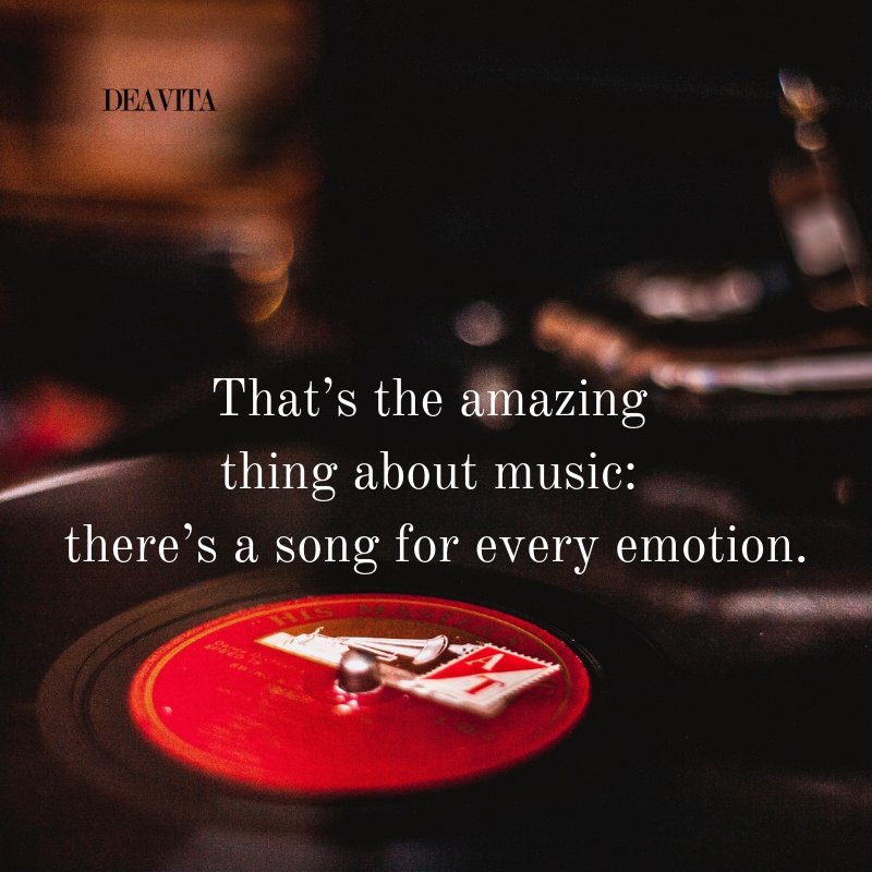 amazing music and emotion short qotes and sayings with photos