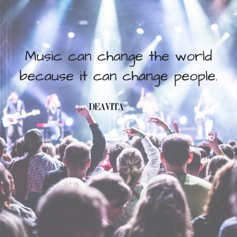 cool quotes about music people and world