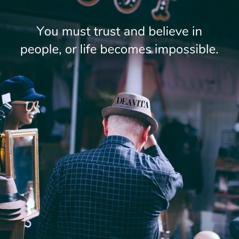 having trust in people inspirational life quotes
