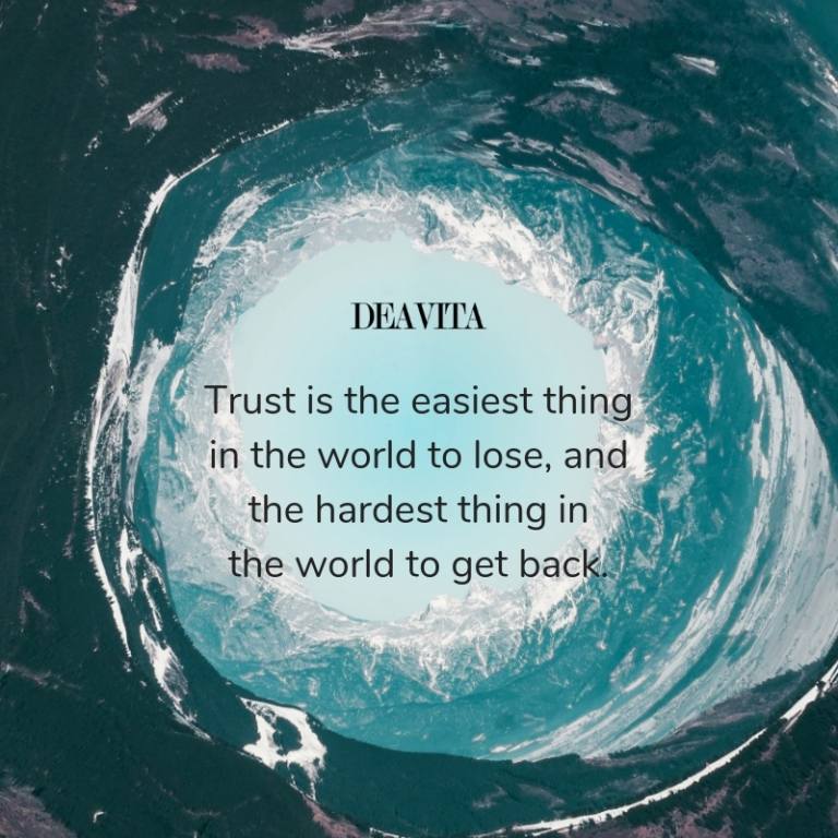 losing and building trust inspirational wise quotes