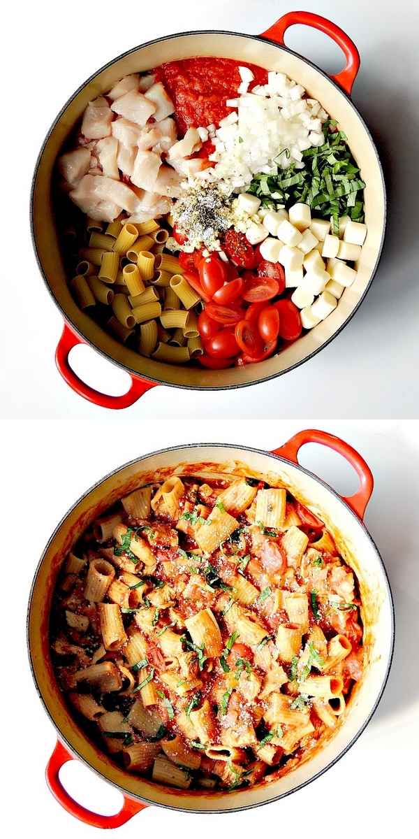 quick and easy pasta recipes one pot chicken caprese