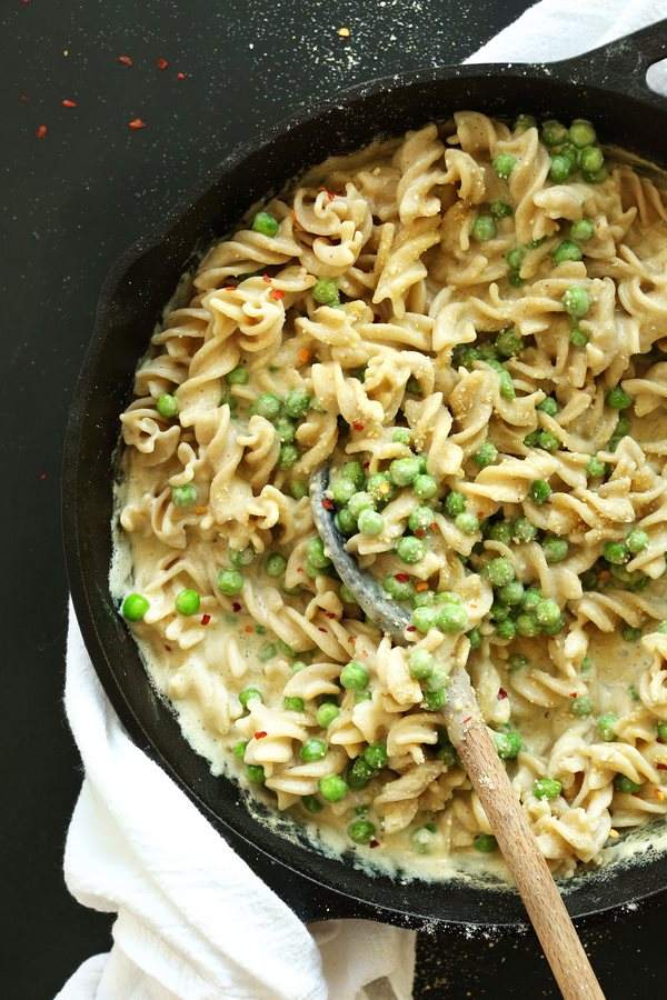 quick vegan aflredo pasta recipe easy dinner ideas