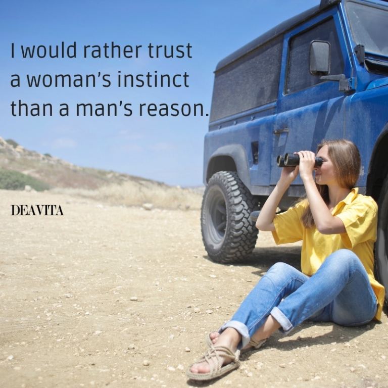 trust and instincts short motivational quotes
