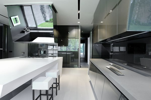 ultra modern kitchen interior design minimalist style high tech look