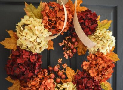 DIY-beautiful-wreath-of-flowers-hydrangea-decor-ideas