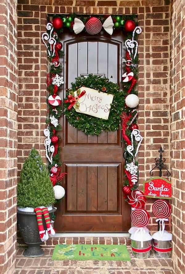 How-to-measure-for-wreaths-and-garlands-front-door-decor-ideas