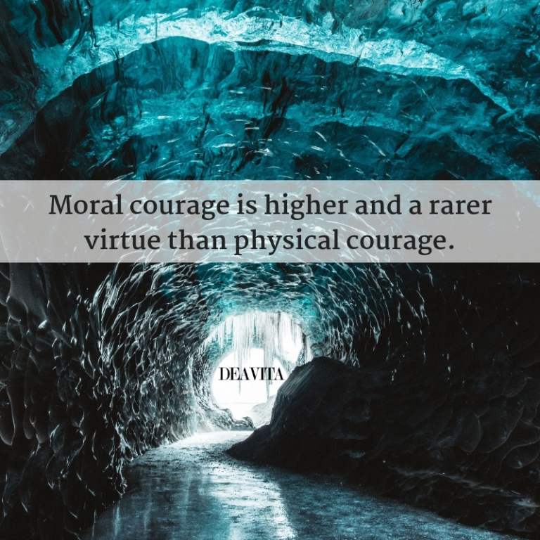 Moral and physical courage sayings inspirational life quotes