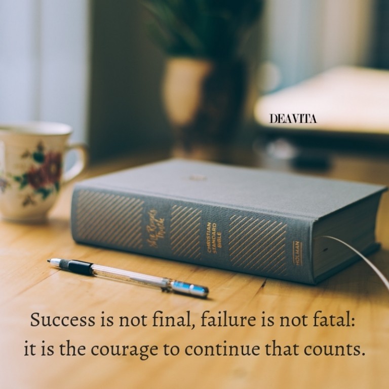 Success failure and courage quotes
