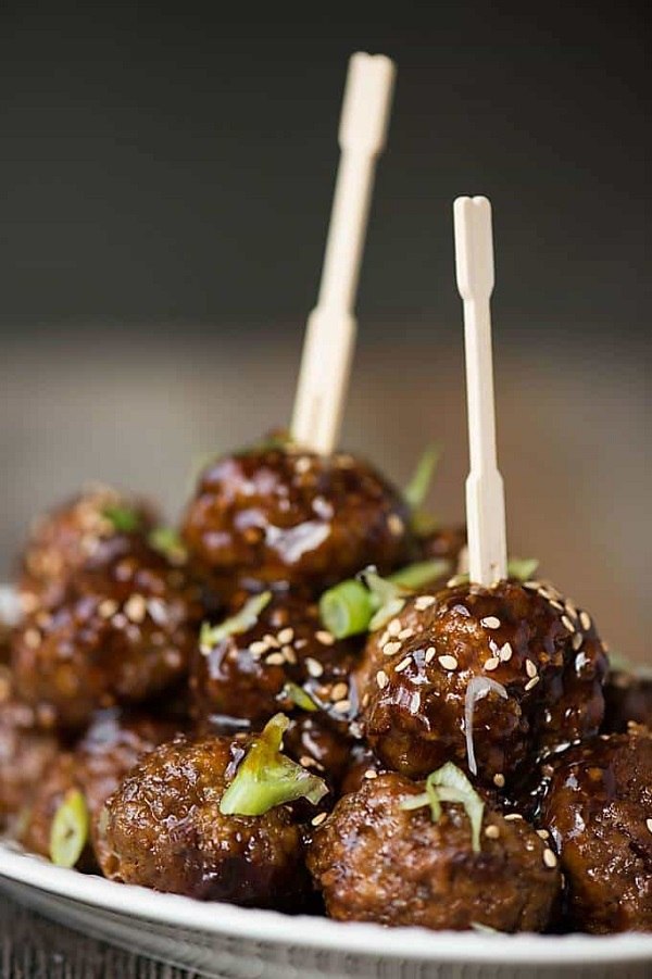 appetizers for thankgiving ideas and recipes Teriyaki meatballs