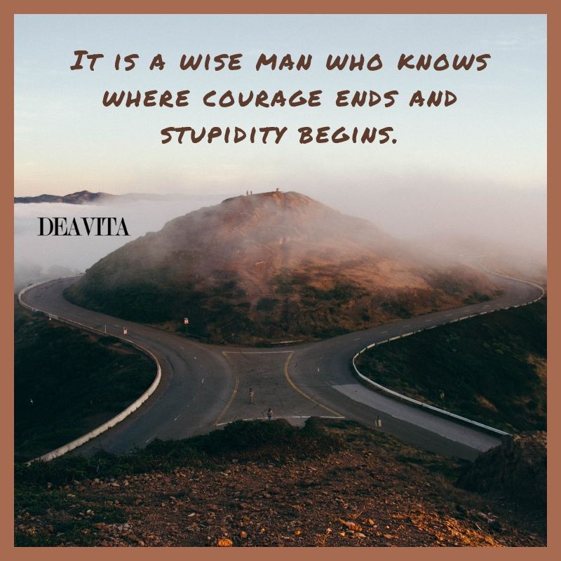 best courage quotes and short sayings with cool photos