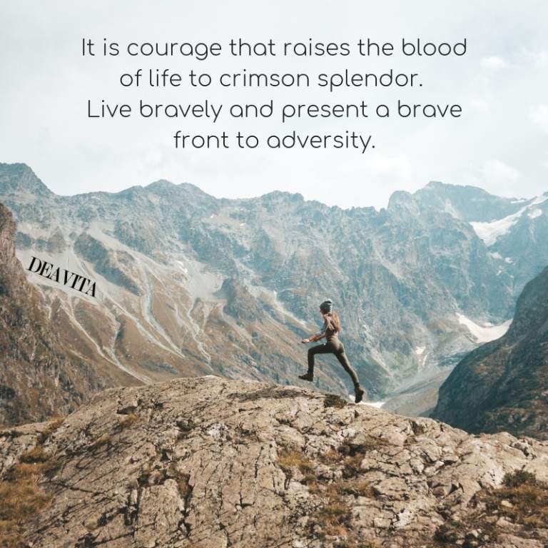 courage and bravery short motivational and inspirational quotes