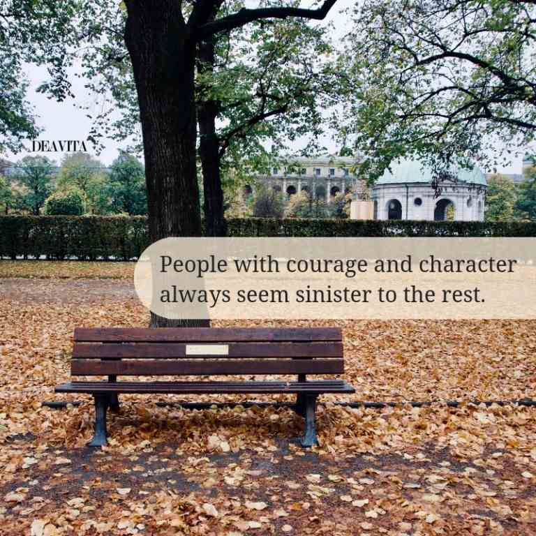 courage and character quotes and sayings with photos