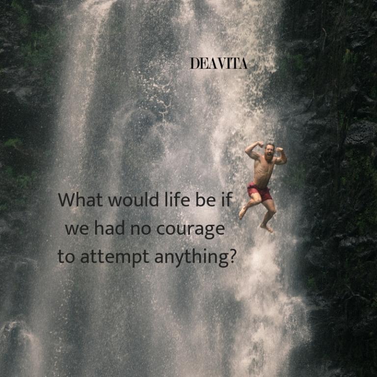 courage in life quotes and photo cards