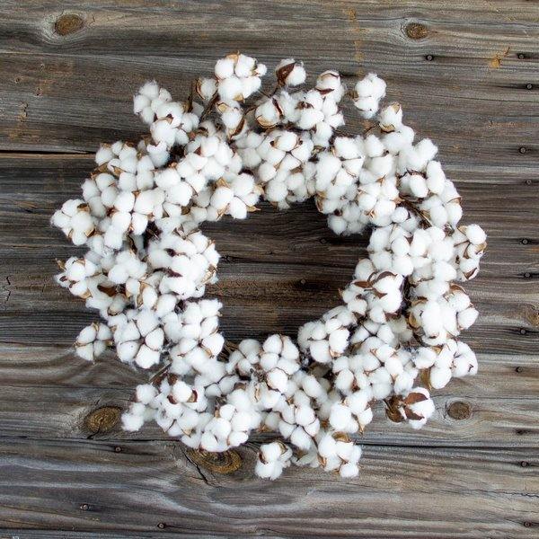 how to make cotton wreath ideas and tutorials