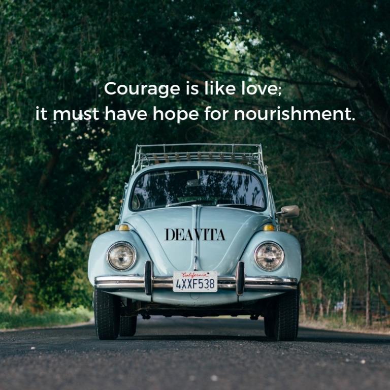 positive motivational quotes about courage and love with photos