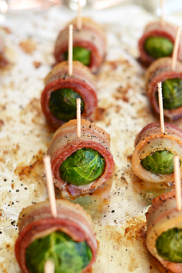 quick and easy appetizers recipes and ideas bacon wrapped brussels sprouts