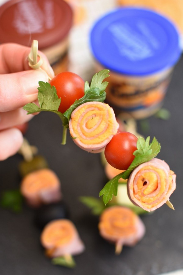 quick appetizers for thanksgiving ham and cheese roll ups