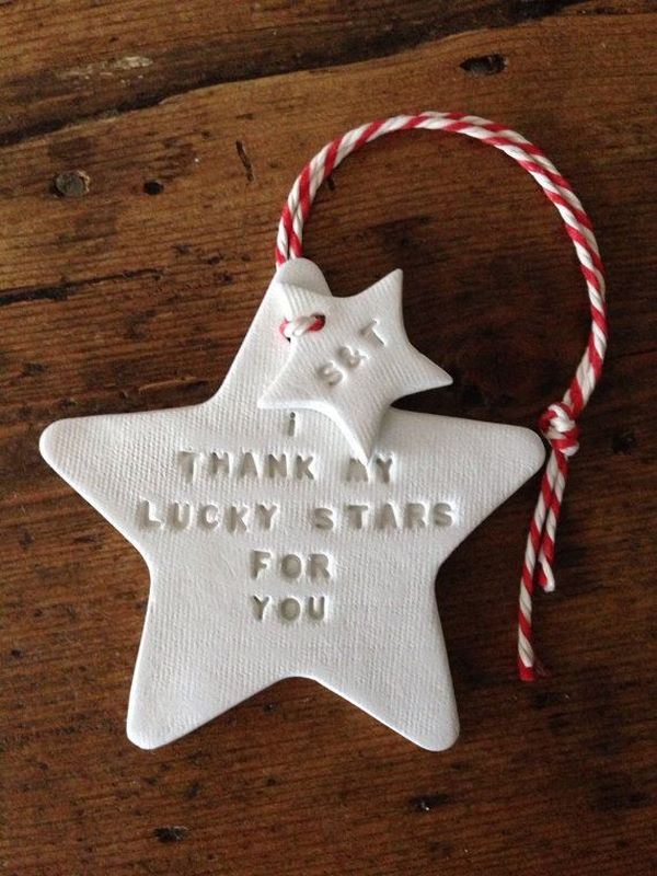 DIY christmas star ideas personalized gifts