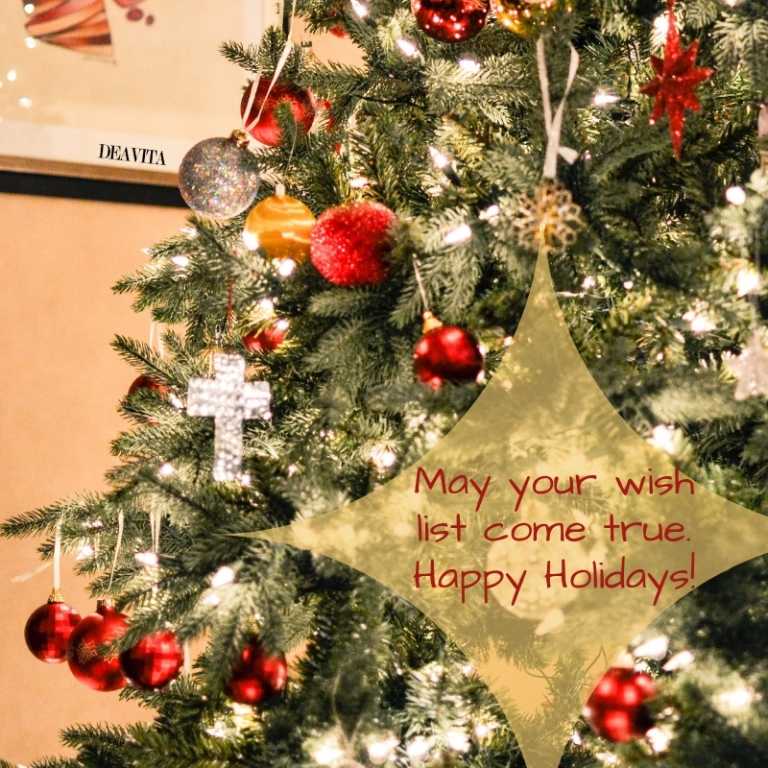 Happy Holidays greetings and cards with wishes