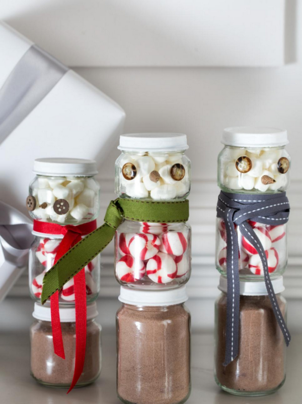 Original Christmas gifts hot chocolate snowman