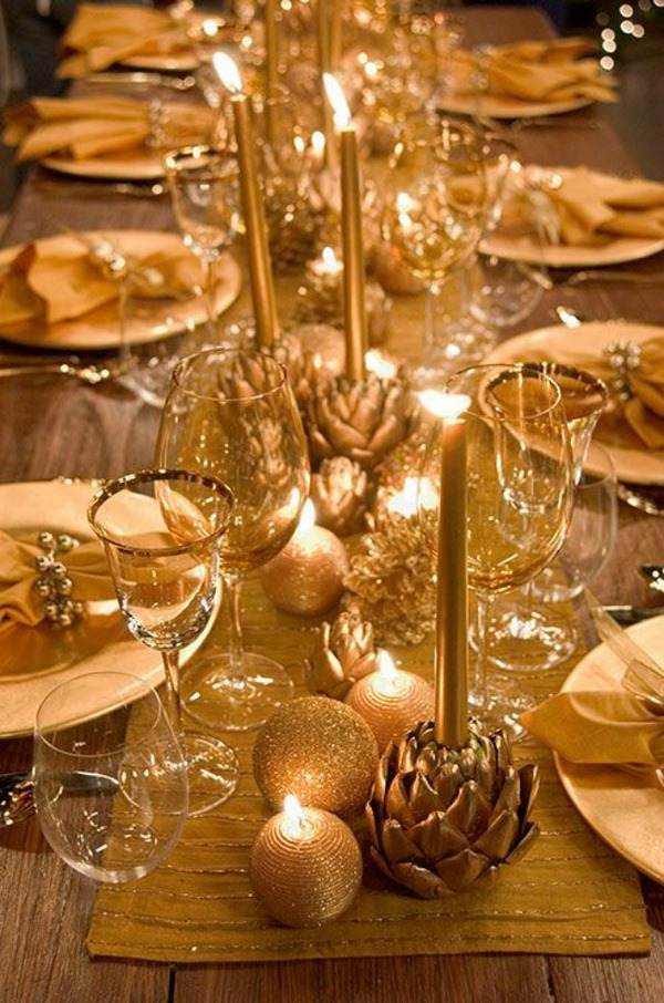 beautiful and easy festive christmas dinner table decorating ideas