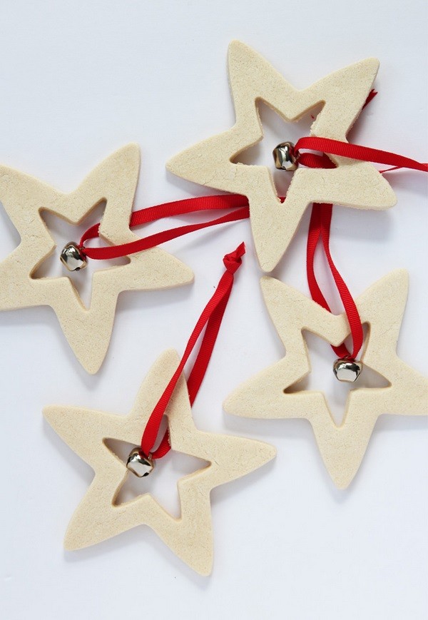 christmas craft ideas children activities salt dough stars