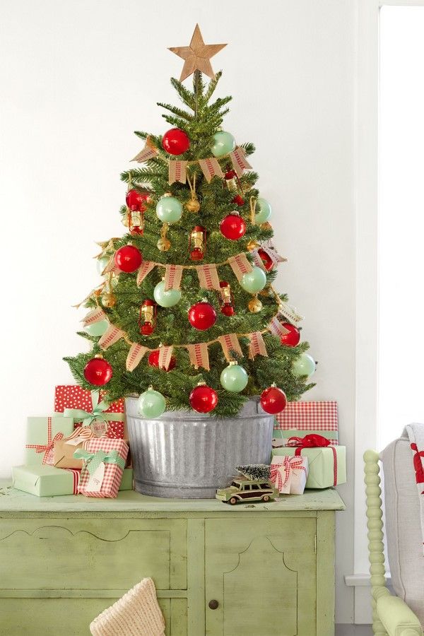 christmas tree decorating ideas bucket stand