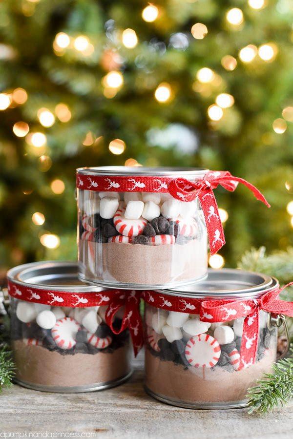 easy diy christmas gifts for teachers hot chocolate