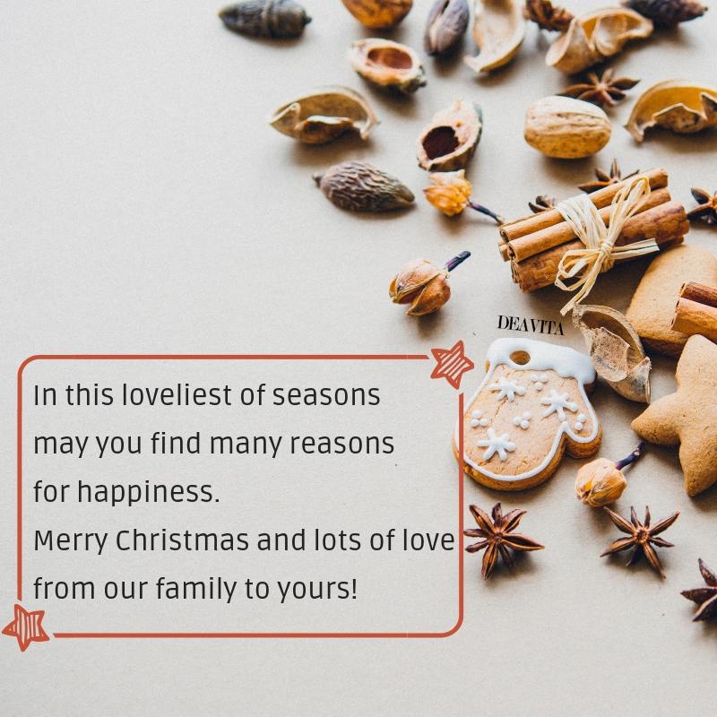 festive cards and holiday wishes for friends and family
