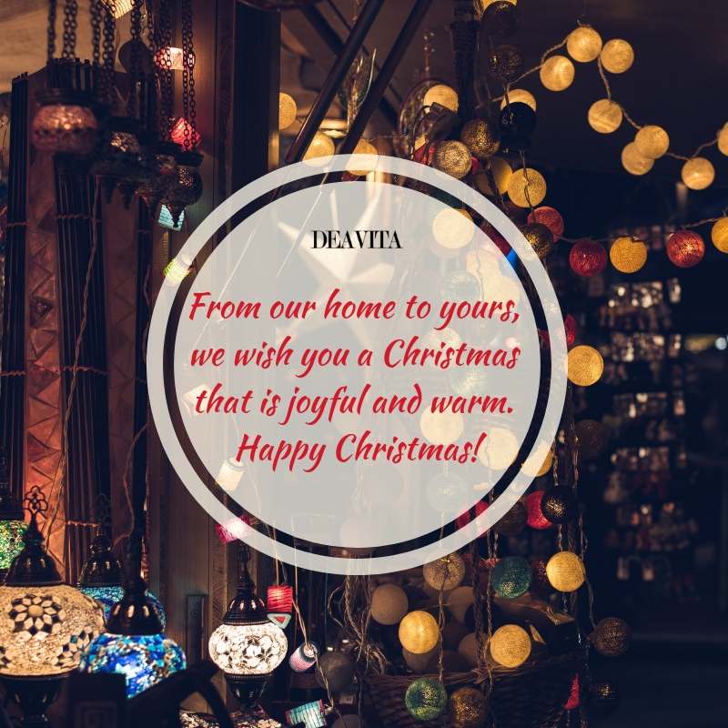 happy christmas greeting cards with holiday wishes