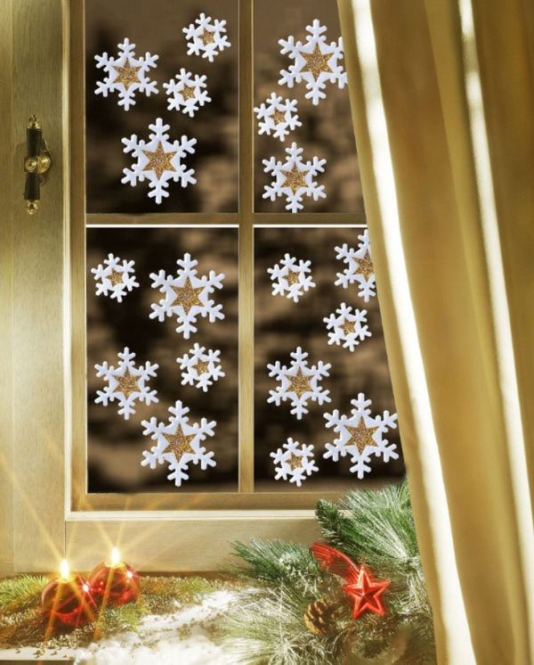how to decorate the windows for christmas easy ideas