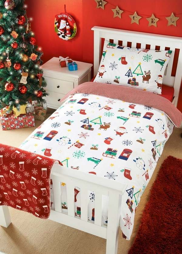 Kids Bedroom Christmas Decorating Ideas For A Magical