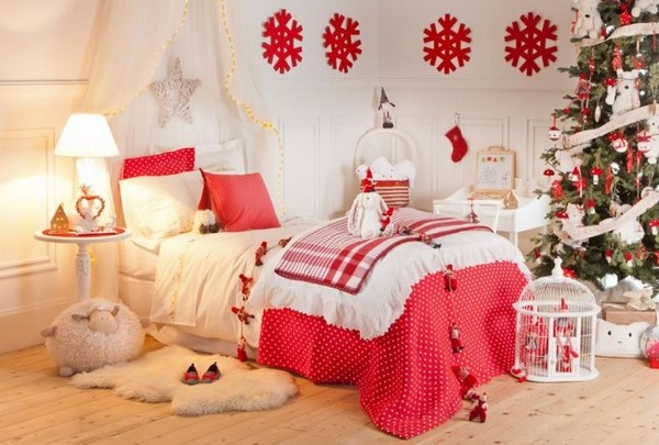 spectacular christmas decoration kids bedroom ideas