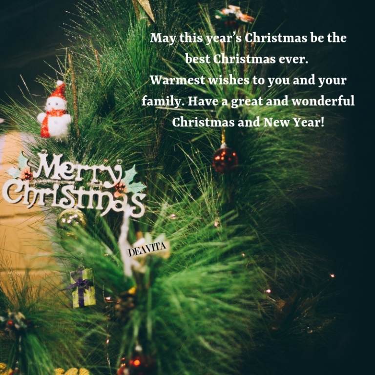 the best Christmas ever holiday wishes and greetings