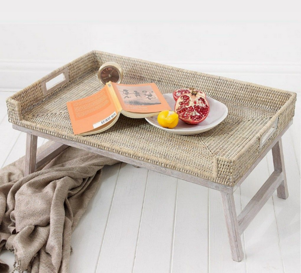 Breakfast in bed tray table design ideas gifts for women