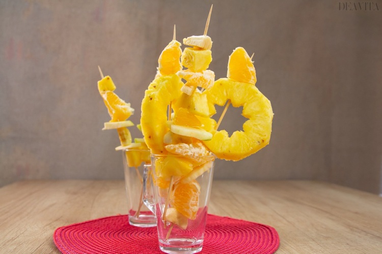 DIY Fruit skewers Finger food ideas for kids party
