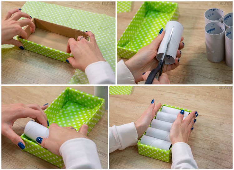 Jewelry storage ideas rings organizer toilet paper rolls crafts tutorial