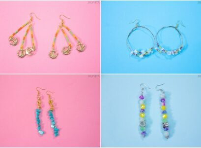 DIY-earrings-ideas-easy-crafts-jewelry-beads
