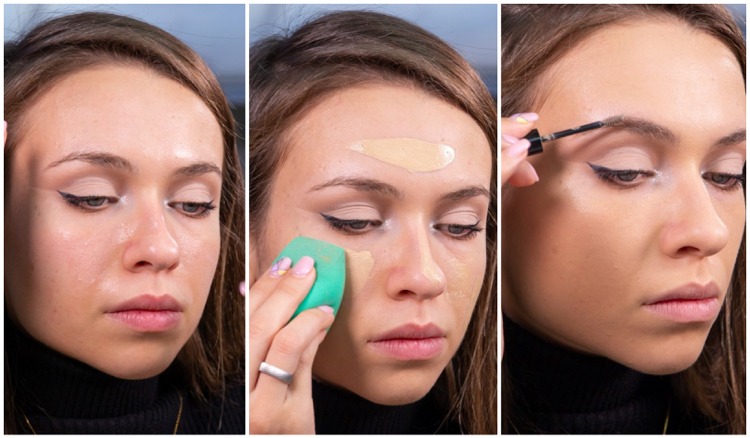 DIY makeup tutorial eyebrow shaping