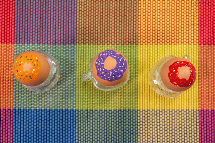 Doughnut Easter Eggs decoration ideas