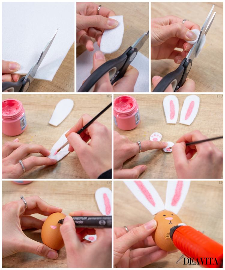 Easter bunny egg decoration ideas tutorial