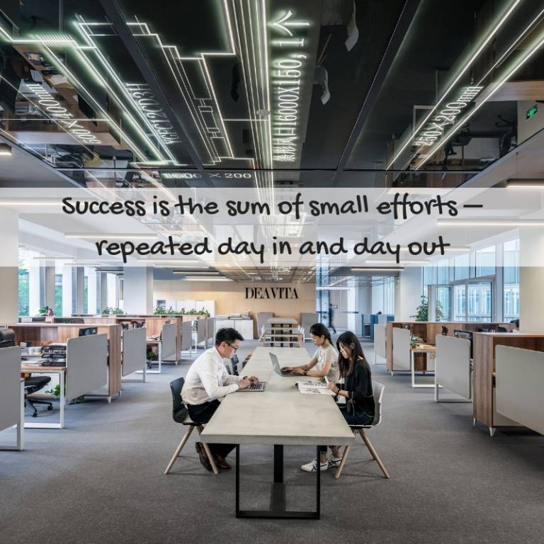 Success and small efforts short inspirational and motivational business quotes