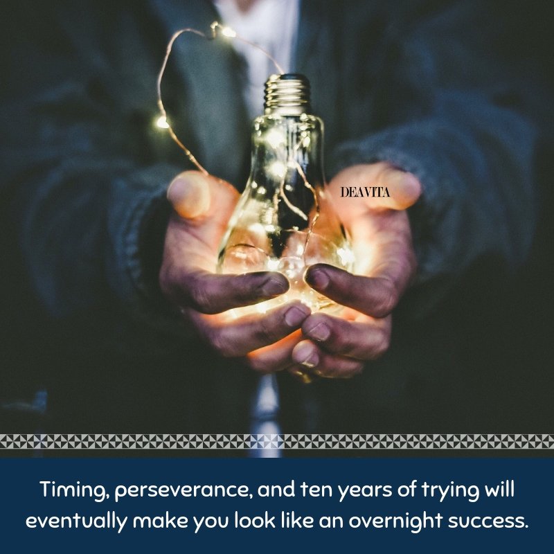 Timing perseverance motivation success achievements great short business quotes