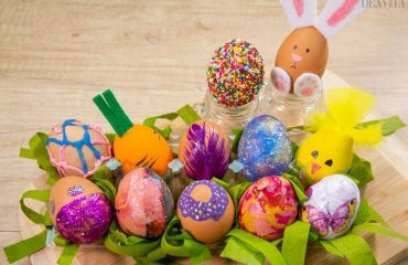 cool-and-easy-ideas-for-colorful-Easter-eggs-simple-techniques