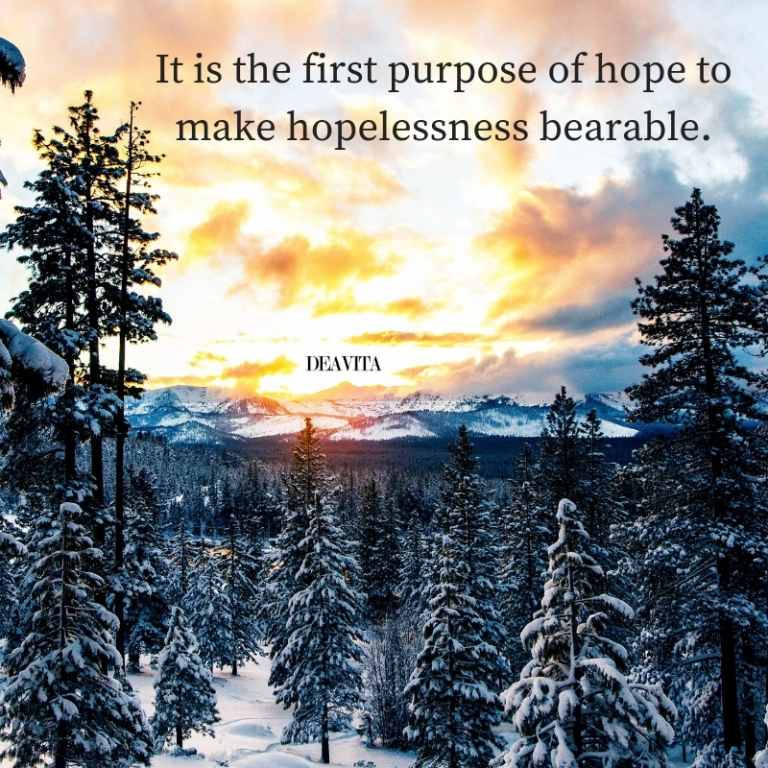 deep hope quotes and positive sayings